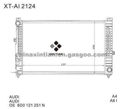 AUDI Radiator 8DO121251N