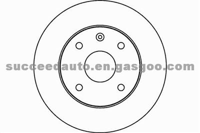 Auto Brake Disc For DAEWOO 96284392