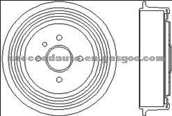 Brake Disc For DAEWOO 96234203