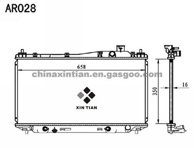 HONDA Radiator 19010PMMA51