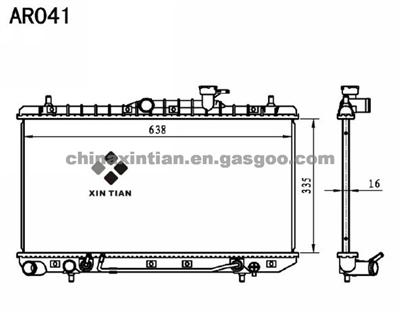 HYUNDAI Radiator 2531025100