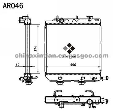 MAZDA Radiator B5C8-15-200B