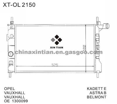 OPEL Radiator 1300099