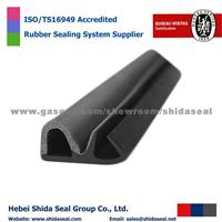 Dual Durometer Rubber Weatherstrip