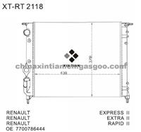 RENAULT Radiator 7700786444,7701047886,7701395092