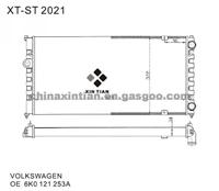 SEAT Radiator 6K0121253G,6K0121253N