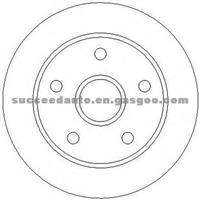 Brake Disc For FORD GJ25-26-251B