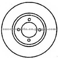 Brake Disc For FORD D4RY-1125A