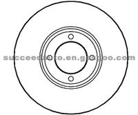 Brake Disc For FORD 1494123