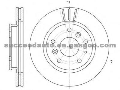 Brake Disc For FORD GJ55-33-25XA