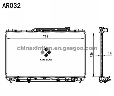 TOYOTA Radiator 1640003061