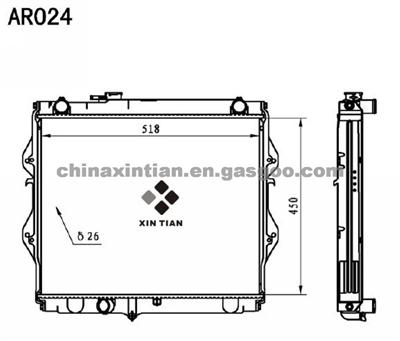 TOYOTA Radiator 164005B620