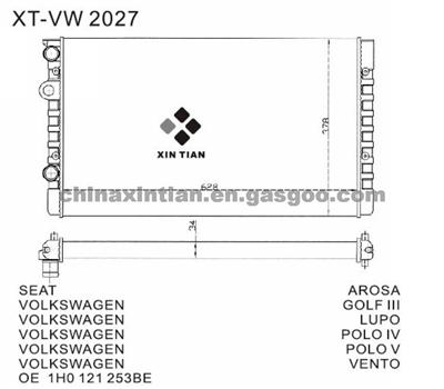 VW Radiator 321121253AC