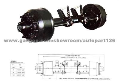 BPW Trailer Axle