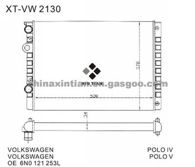 VW Radiator 6N0121253L