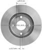 Brake Disc For FORD F5RZ-1125B