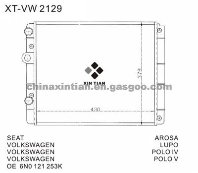 VW Radiator 6N0121253K