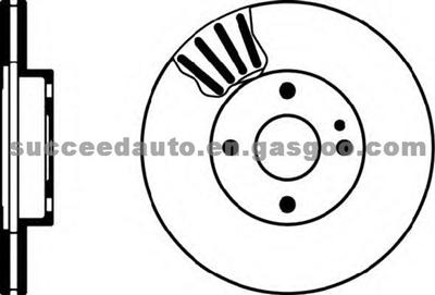 Brake Disc For FORD F2CZ-1125A