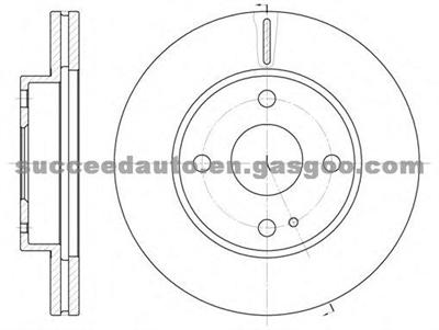 Brake Disc For FORD F2CZ-1125B