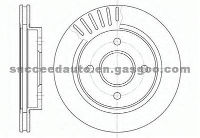 Brake Disc For FORD 5026786