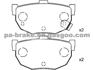 HYUNDAI BRAKE PAD   D323   58302-29A00