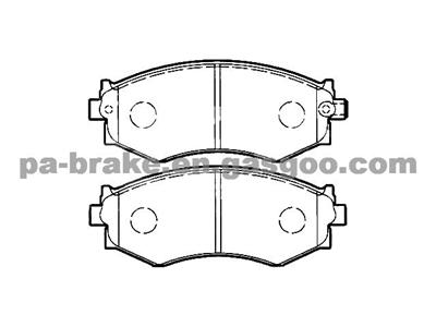 HYUNDAI BRAKE PAD  D462