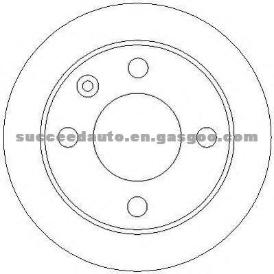 Brake Disc For FORD 6158212