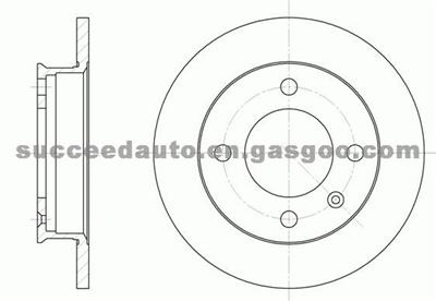 Brake Disc For FORD D8RZ-1125C