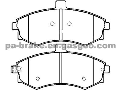 HYUNDAI BRAKE PAD  58101-2da30