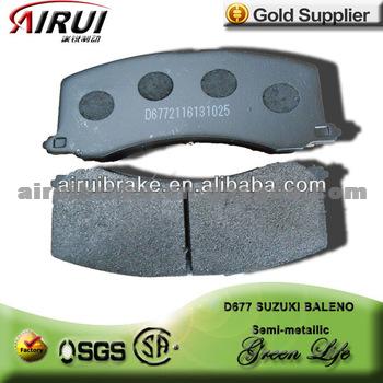 D677 SUZUKI Baleno Semi-Metallic Car Brake Pad