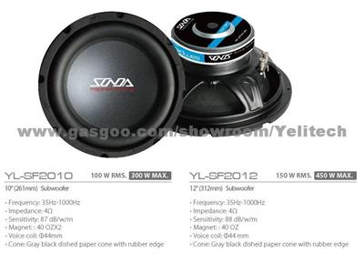 Car Subwoofer  YL-SF2012