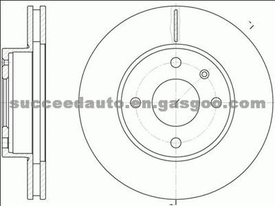 Brake Disc For FORD 5022663