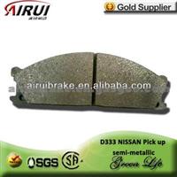 D333 OE Quality Nissan Pick Up Semi-Metallic Brake Shoe