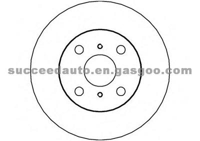 Brake Disc For GM 43512-12440