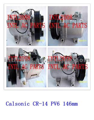 Calsonic CR-14 A/C Compressor Assembly For Nissan Primera 1997-1999 Nissan CR14 Air Con 92600-2J202 97120-30501 92600-2J205