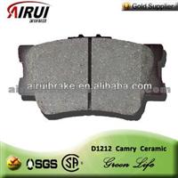 D1212 Ceramic Brake Pad For Toyota Camry