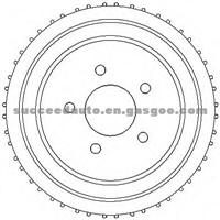 Brake Disc For GM 25516198