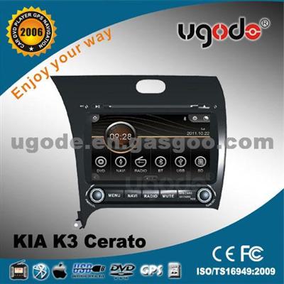 Ugode Touch Screen Double Din Car Audio For KIA K3
