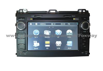 Toyota Landcruiser Prado LC120 Car Radio GPS