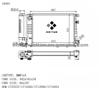 BMW Radiator 1723537, 1719302