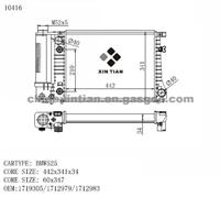 BMW Radiator 1719305, 1712979