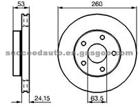 Brake Disc For GM 18020785
