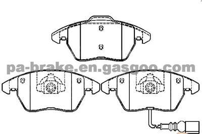 AUDI BRAKE PAD  1k0 698151