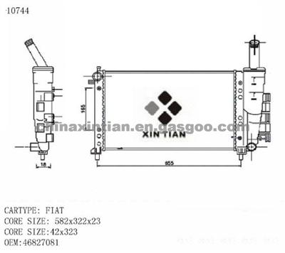 FIAT Radiator 46827081