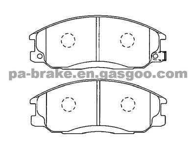 HYUNDAI BRAKE PAD  58101-26A00