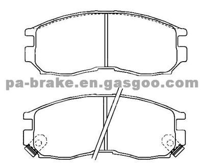 HYUNDAI BRAKE PAD  58101-M2A01