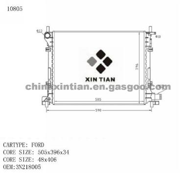 FORD Radiator 3M218005