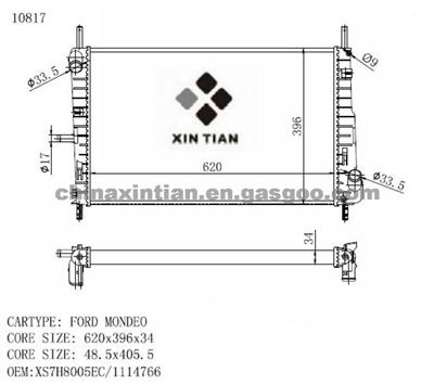 FORD Radiator XS7H8005EC, 1114766