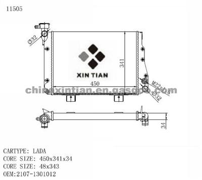 LADA Radiator 2107-1301012