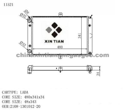 LADA Radiator 2108-1301012-20